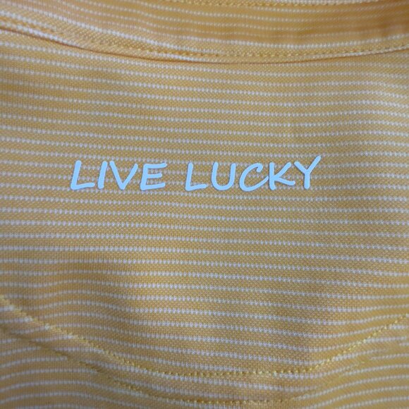 Black Clover-Live Lucky Men's Golf Shirt - Picture 4 of 11